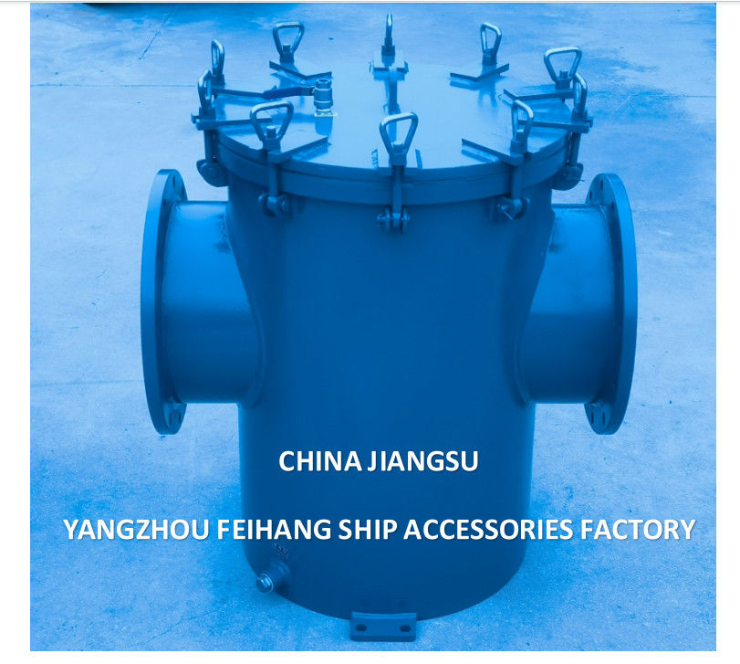 China AS350 CB/T497 Basket zeewaterfilter met rubberen bekleding Leverancier - Feihang Marine