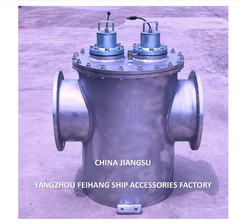 Zeewaterfilter met MGPS-Marine Growth Prevention System Model AS350 CB/T497-2012
