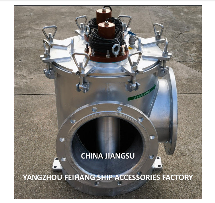Zeewaterfilters Model BLS300 CB/T497-2012 gegalvaniseerd koolstofstaal met MGPS Marine Growth Prevention System
