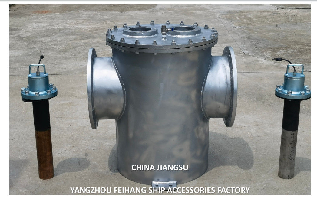 Zeewaterfilter met MGPS-Marine Growth Prevention System Model AS350 CB/T497-2012