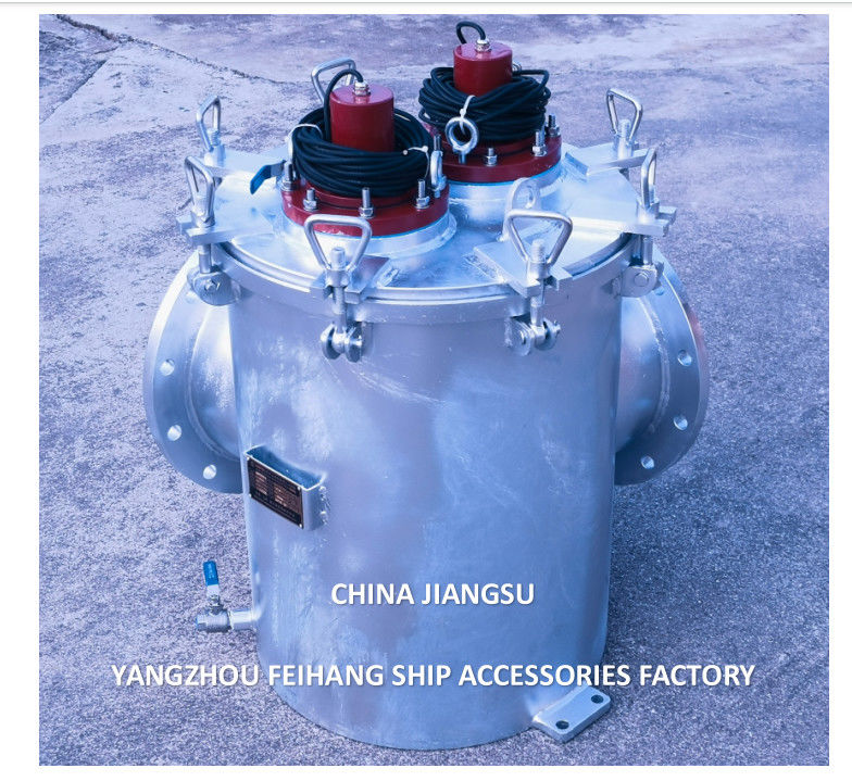 Zeewaterfilter met MGPS-Marine Growth Prevention System Model AS350 CB/T497-2012