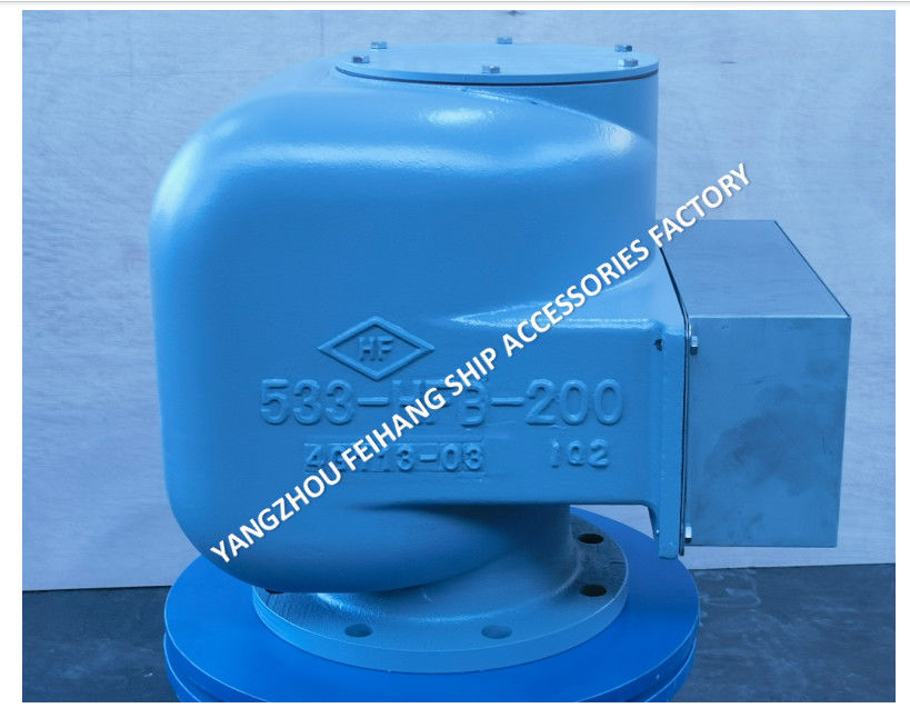 Marine Air Vent Head Complete Set 533HFB-200A Body Ductiel ijzer met roestvrij staal zweven