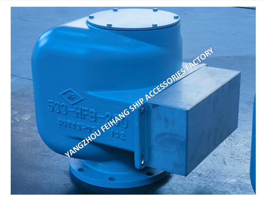 Marine Air Vent Head Complete Set 533HFB-200A Body Ductiel ijzer met roestvrij staal zweven