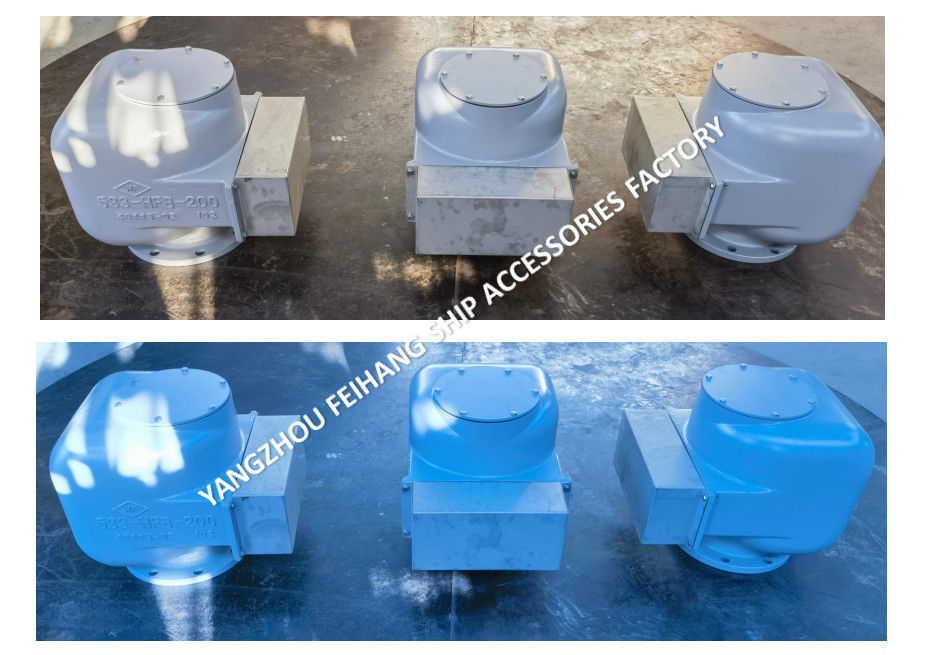 Marine Air Vent Head Complete Set 533HFB-200A Body Ductiel ijzer met roestvrij staal zweven