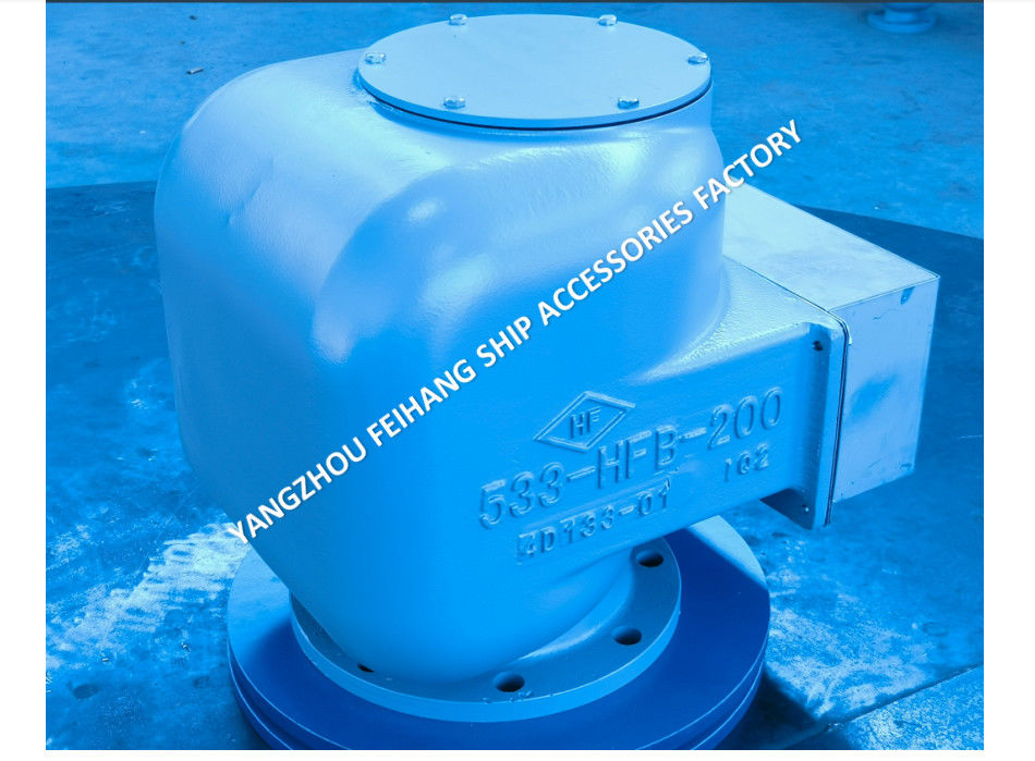 Marine Air Vent Head Complete Set 533HFB-200A Body Ductiel ijzer met roestvrij staal zweven