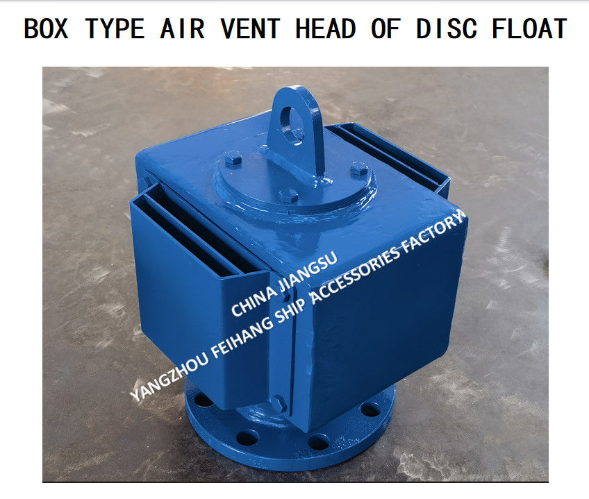 WATERTANK VLOATENDE DISC TYPE MARINE BOX TYPE AIR VENT HEAD DN100 BODY COBON STEEL HOT-DIP GALVANISEREN met SUS316L VLOATENDE BALL