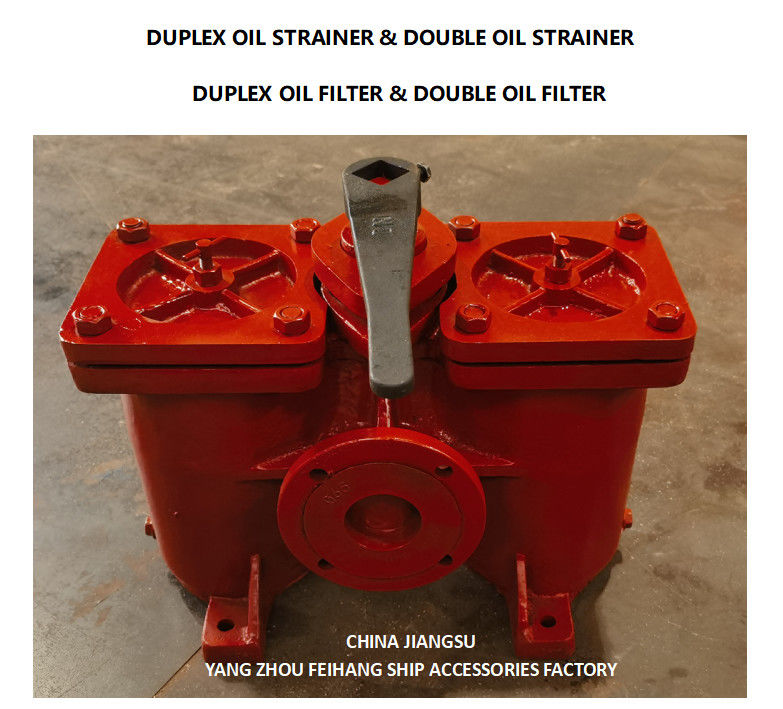 DN65 DUPLEX STRAINERS/FILTERS voor brandstofpumps AS65-0.75/0.26 CB/T425-94