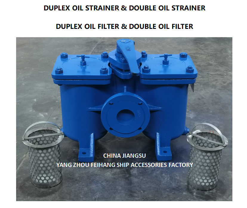 DN65 DUPLEX STRAINERS/FILTERS voor brandstofpumps AS65-0.75/0.26 CB/T425-94