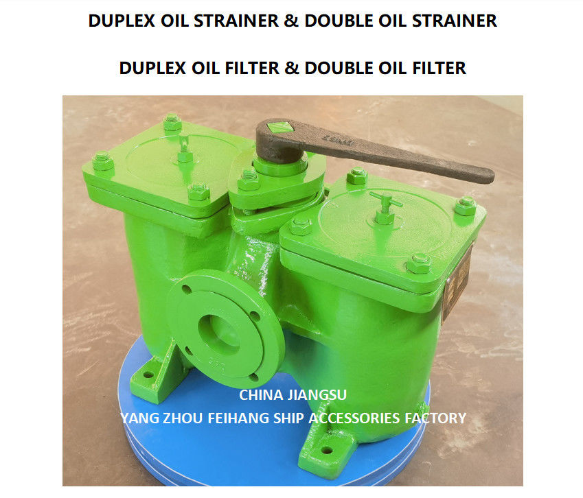 DN65 DUPLEX STRAINERS/FILTERS voor brandstofpumps AS65-0.75/0.26 CB/T425-94