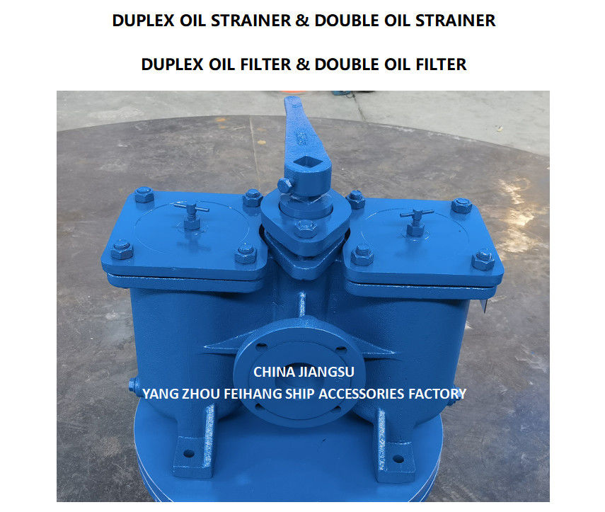 DN65 DUPLEX STRAINERS/FILTERS voor brandstofpumps AS65-0.75/0.26 CB/T425-94