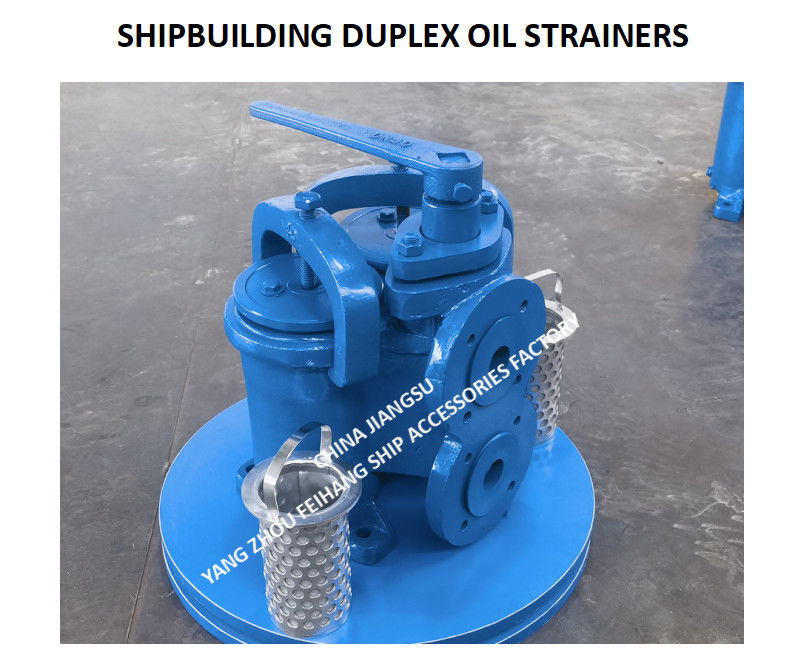 JIS F7220 DUPLEX-FILTER voor brandstofolie Grootte DN32