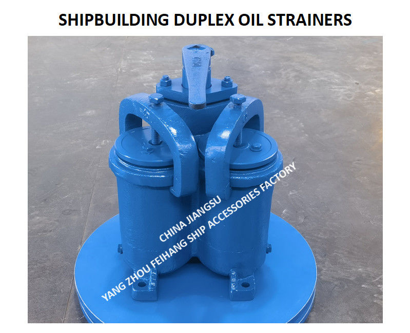 JIS F7220 DUPLEX-FILTER voor brandstofolie Grootte DN32