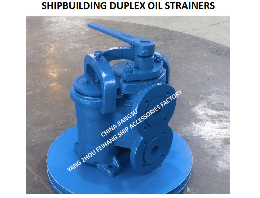 JIS F7220 DUPLEX-FILTER voor brandstofolie Grootte DN32