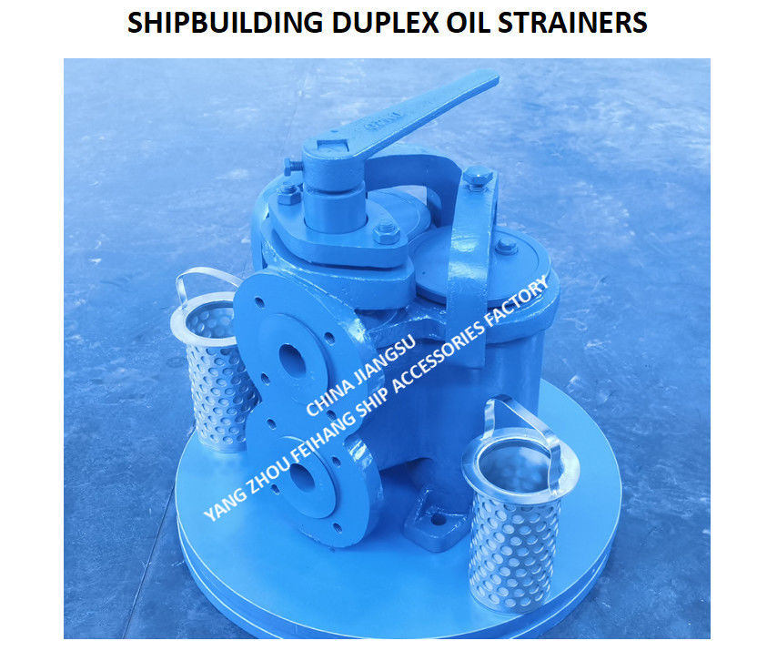 JIS F7220 DUPLEX-FILTER voor brandstofolie Grootte DN32