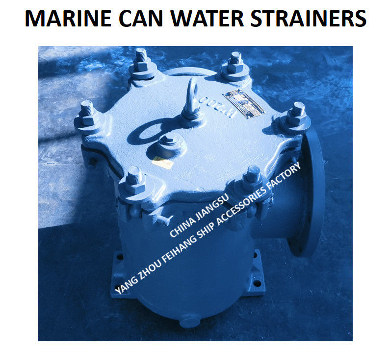 Marine Can Water Strainer 5K-200A S-TYPE JIS F7121-1996 Flens Gegooid ijzeren kan waterfilter 5K-200A LA-TYPE