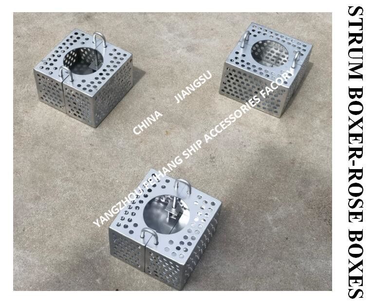 Gegalvaniseerde stalen filter rozen doos voor bilge lijn FH-100A JIS F7206 Mesh-10mm