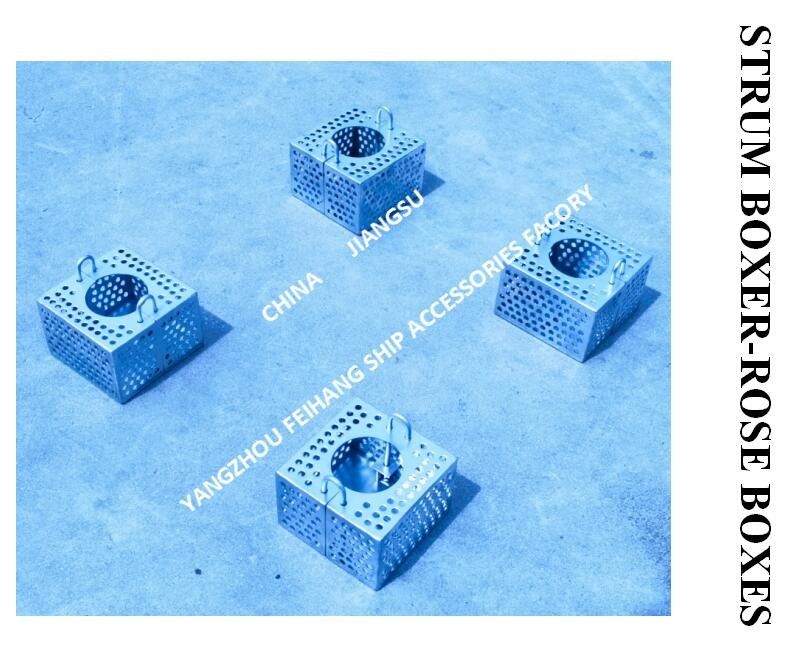 Gegalvaniseerde stalen filter rozen doos voor bilge lijn FH-100A JIS F7206 Mesh-10mm
