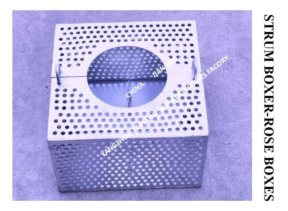 Gegalvaniseerde stalen filter rozen doos voor bilge lijn FH-100A JIS F7206 Mesh-10mm