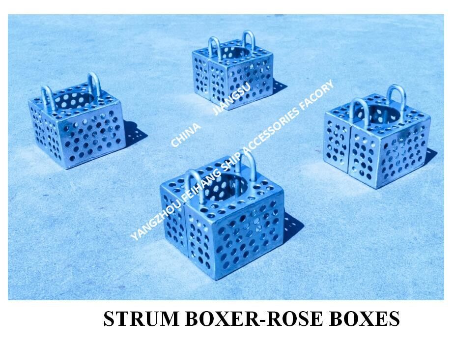 Gegalvaniseerde stalen filter rozen doos voor bilge lijn FH-100A JIS F7206 Mesh-10mm
