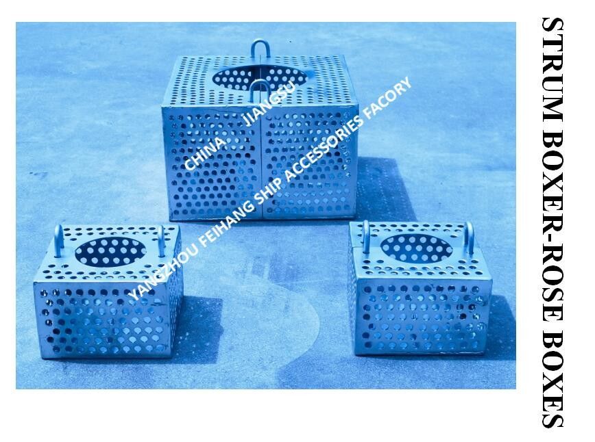 Gegalvaniseerde stalen filter rozen doos voor bilge lijn FH-100A JIS F7206 Mesh-10mm