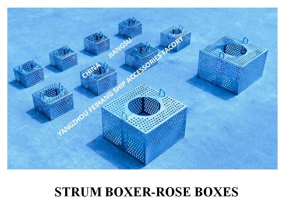 Filter van roestvrij staal Rozen doos voor bilge lijn FH-100A JIS F7206 Mesh 10mm