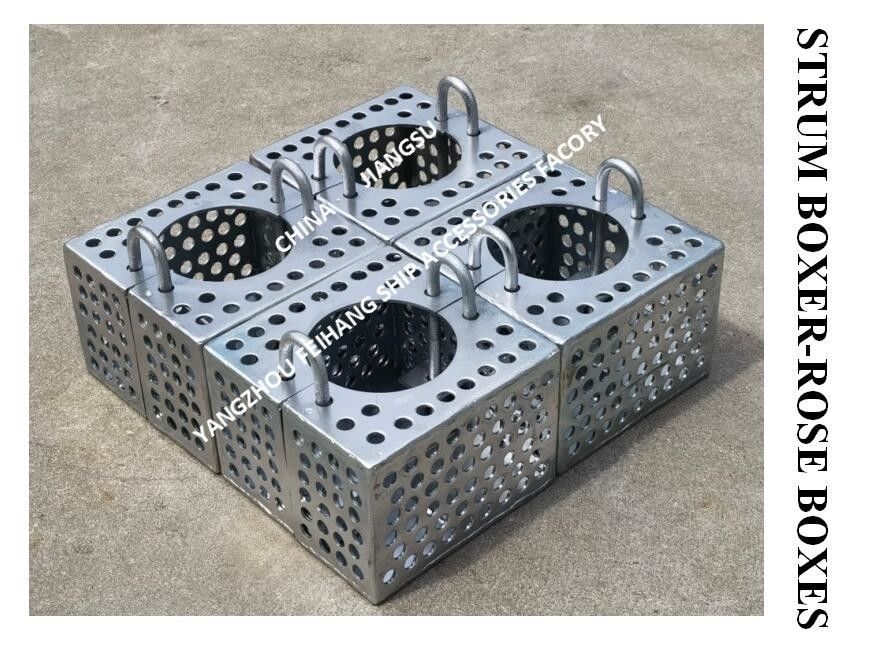 Gegalvaniseerde stalen filter rozen doos voor bilge lijn FH-100A JIS F7206 Mesh-10mm