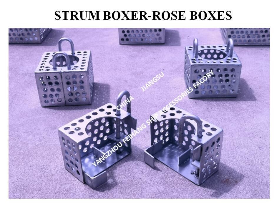 JIS F7206 Zuigstuiver STRUM BOXER voor bilgelijn Fh-150A Mesh 10 mm