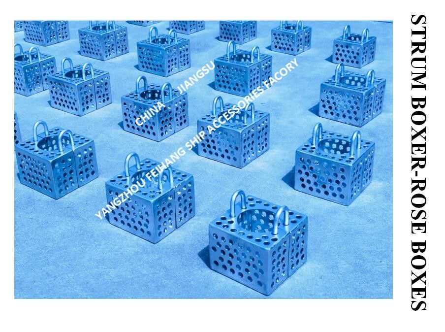 Gegalvaniseerde stalen filter rozen doos voor bilge lijn FH-100A JIS F7206 Mesh-10mm