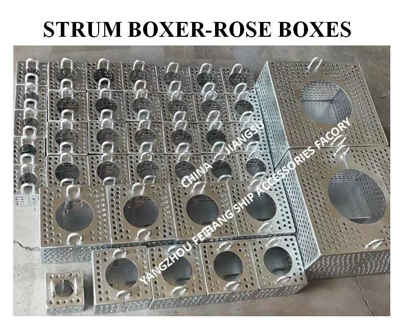 Carbon Steel Hot Dip Galvanized Bilge Suction Strainer voor Bilge Line FH-200A JIS F7206