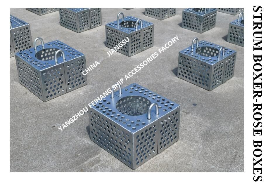 Gegalvaniseerde stalen filter rozen doos voor bilge lijn FH-100A JIS F7206 Mesh-10mm