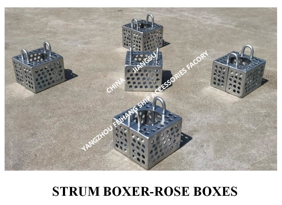 Gegalvaniseerde stalen filter rozen doos voor bilge lijn FH-100A JIS F7206 Mesh-10mm