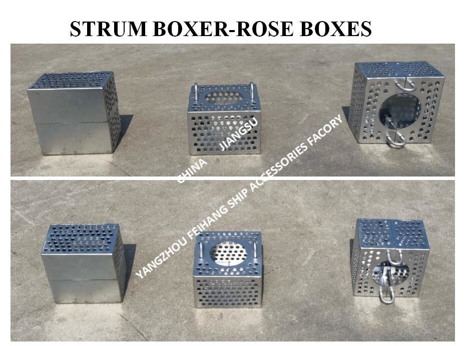 Gegalvaniseerde stalen filter rozen doos voor bilge lijn FH-100A JIS F7206 Mesh-10mm