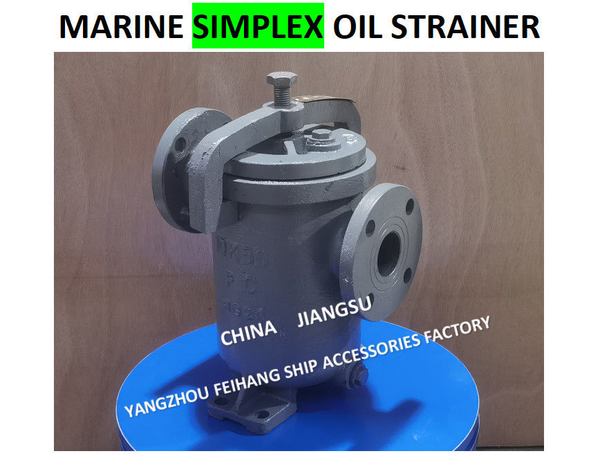 Technische gegevens voor JIS F7209 Simplex-olijstramen en enkelvoudige oliebakfilter - gietijzer en filter - roestvrij staal
