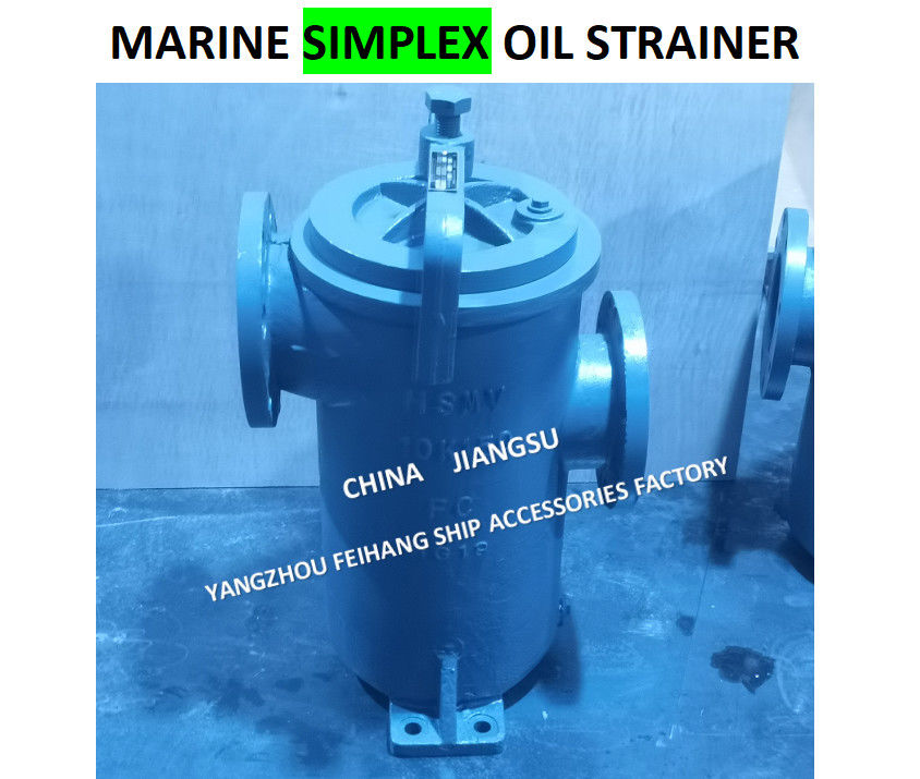 Technische gegevens voor JIS F7209 Simplex-olijstramen en enkelvoudige oliebakfilter - gietijzer en filter - roestvrij staal