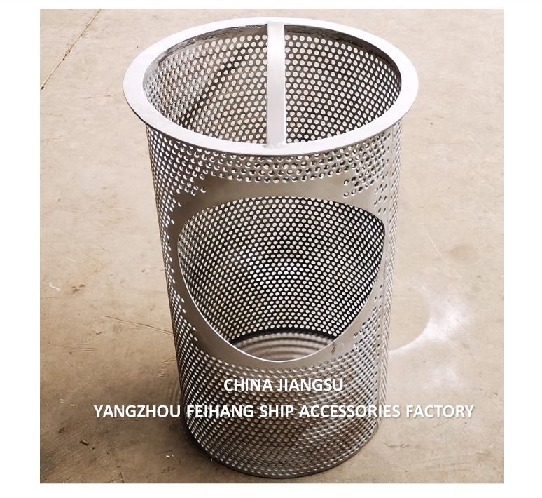 ZEEKISTEN FILTERS & Zeekist Zeefkorven Voor Zeewater Zeef, Behuizing Roestvrij Staal. Maasgat Dia 3mm