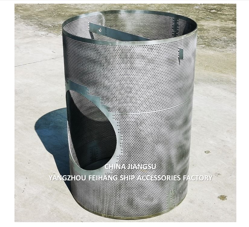 ZEEKISTEN FILTERS & Zeekist Zeefkorven Voor Zeewater Zeef, Behuizing Roestvrij Staal. Maasgat Dia 3mm