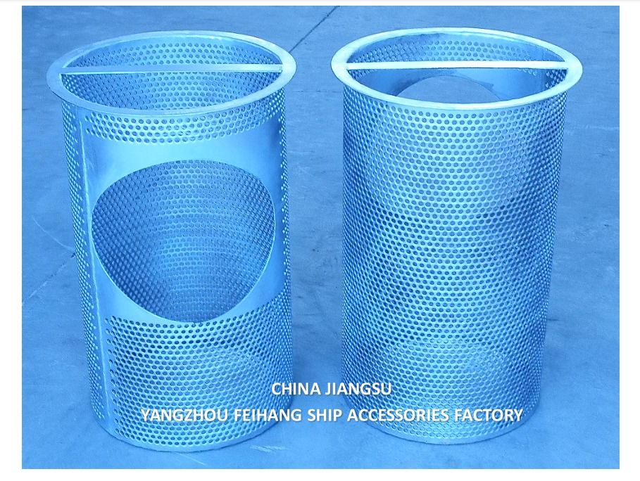 ZEEKISTEN FILTERS & Zeekist Zeefkorven Voor Zeewater Zeef, Behuizing Roestvrij Staal. Maasgat Dia 3mm