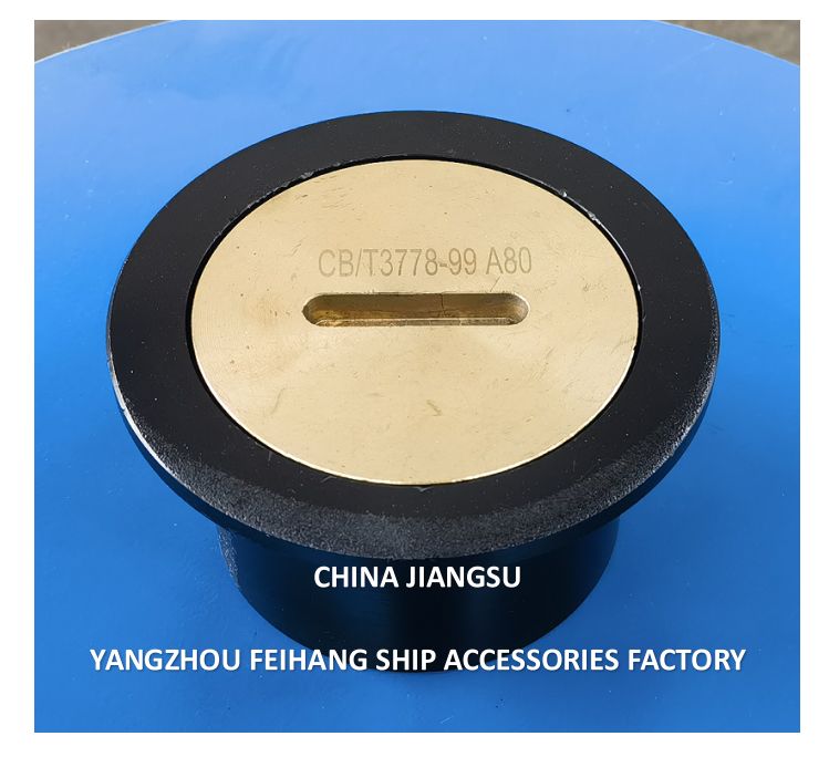 Gegoten stalen behuizing peilkap peilbuiskop voor scheepsdek C65 CB/T3778 industriestandaard scheepskwaliteit materiaal