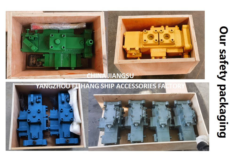 Verpakking en verzending voor lierregelklep model CSBF en hydraulische regelklep CSBF