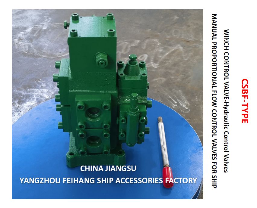 Verpakking en verzending voor lierregelklep model CSBF en hydraulische regelklep CSBF
