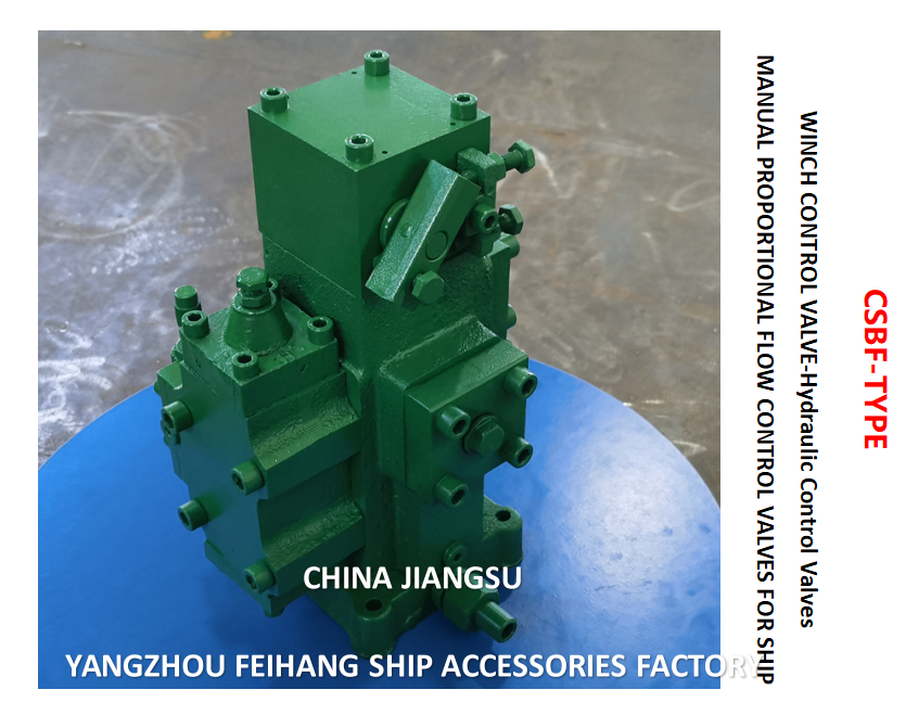 Lierbedieningsklep Feihang Merken Model-CSBF-H-G25 Maat Dn25, Debiet 200l/min, Druk 25mpa, Handmatige Bediening
