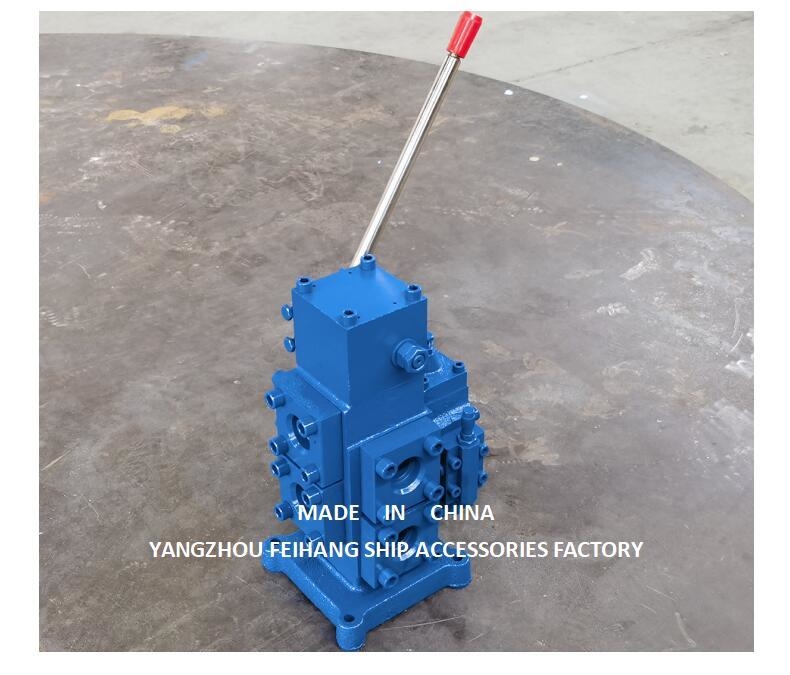 Lierbedieningsklep Feihang Merken Model-CSBF-H-G25 Maat Dn25, Debiet 200l/min, Druk 25mpa, Handmatige Bediening