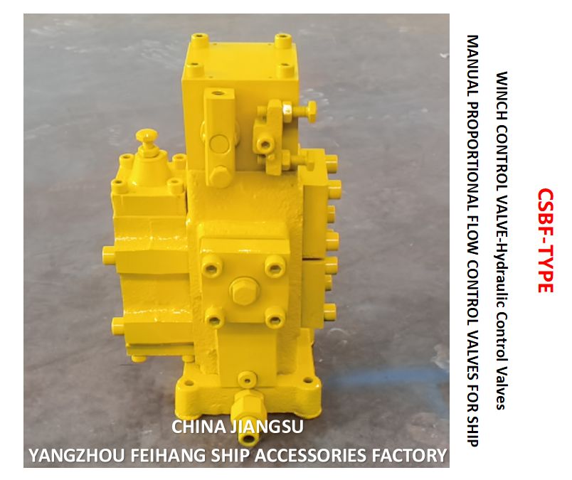 Verschillend symbool voor Winch Regelklep Model CSBF-G32 & Hydraulische Regelklep Model CSBF-G32