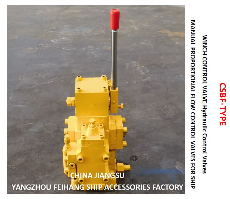 Verschillend symbool voor Winch Regelklep Model CSBF-G32 & Hydraulische Regelklep Model CSBF-G32