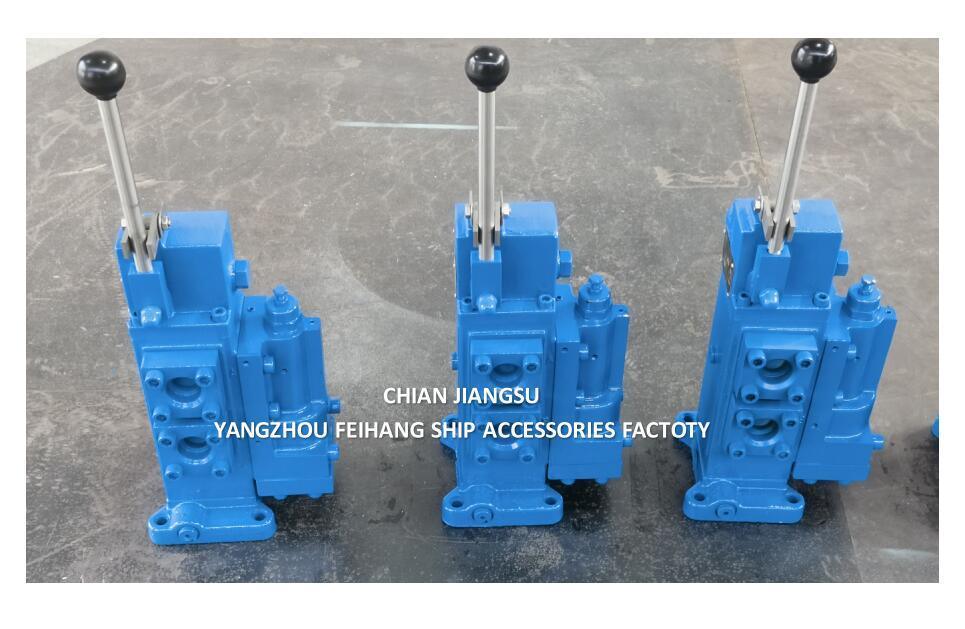 35SFRE WINCH CONTROL BLOCK CONTROL VALVEL WINDLASS MANUEL PROPORTIONALE STREAM CONTROL VALVELEN voor schepen MODEL35SFRE-MO40-H3