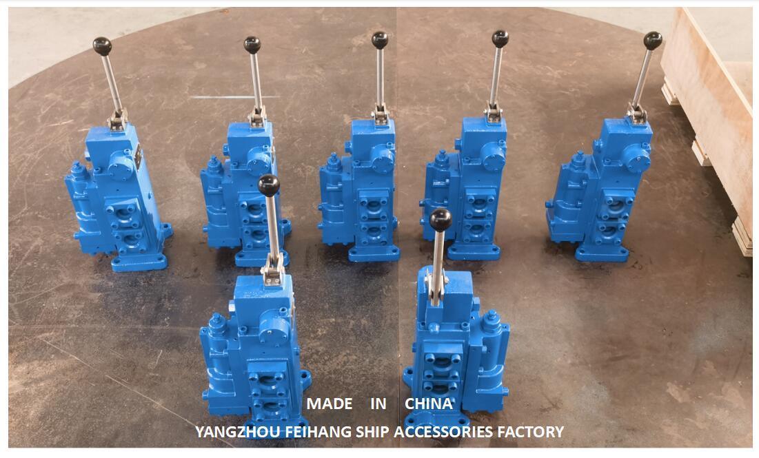 Productkenmerken voor 35SFRE WINCH CONTROL VALVE & Marine Manual Proportional Flow Direction Compound Valve 35SFRE-MO25