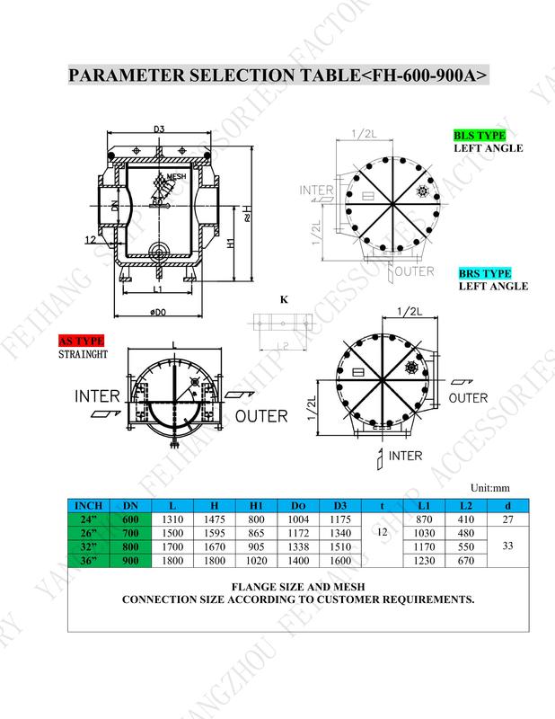 Ontwerpstandaard Cb/T497-2012 Waterfilters-Zeewaterfilters-Zeewaterzeven