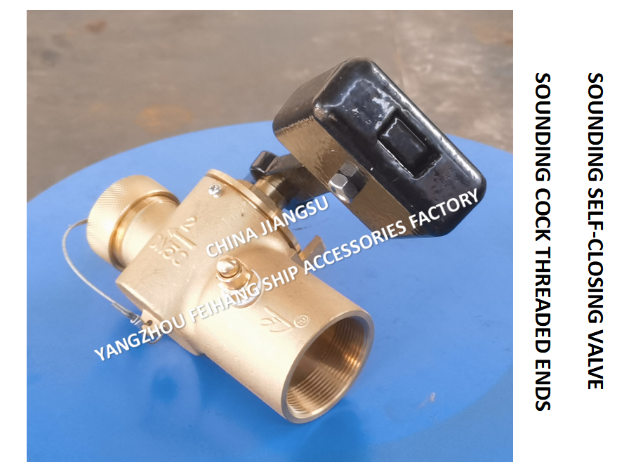 FH-50A CB/T3778-99 SOUNDING SELF-CLOSING VALVE & Sounding cock bronze self closing 360 degrees with testvalve BSP