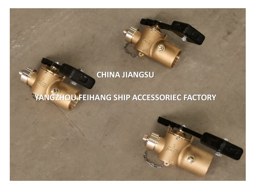 China DN50 CB/T3778-99 Geluidsafsluitklep & GELUIDSKRAAN MET SCHROEFDRAAD - FeiHang Marine