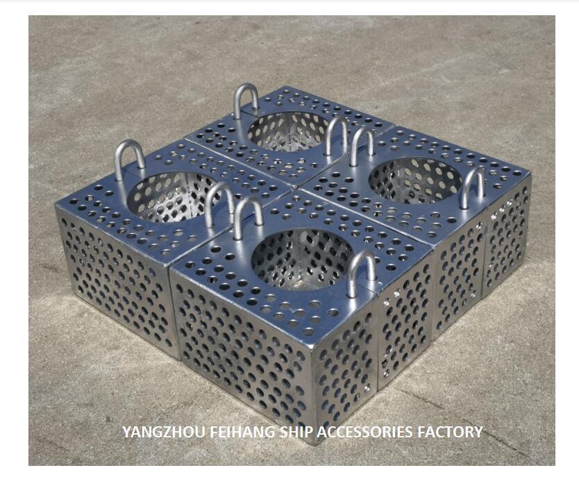 JIS F7206 SUCTION-ROSE BOX STRAINERS & STRUM ROSE BOX STRAINER warm gegalvaniseerd koolstofstaal